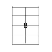 Etichete autoadezive Apli, A4, 105 x 70 mm, 800 bucati, 100 coli/top BPTCAL11292