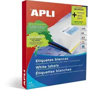 Etichete autoadezive Apli, A4, 210 x 148 mm, 200 bucati, 100 coli/top BPTCAL11716
