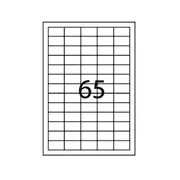 Etichete autoadezive Apli, A4, 38 x 21.2 mm, 6500 bucati, 100 coli/top BPTCAL11102