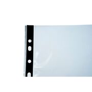 File de protectie Exacompta Cristal, grosime 90 microni, 100 bucati/set BPTCFA200103