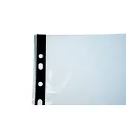 File de protectie Exacompta Cristal, grosime 90 microni, 100 bucati/set BPTCFA200103