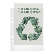 Folie de protectie Esselte Recycled, PP reciclat, A5, 70 mic, 100 bucati/cutie, standard BPTCSL627495