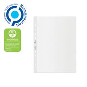 Folie de protectie Leitz Recycle, PP, 90% reciclat, reciclabil, A4, 100 mic, 100 buc/cutie, standard BPTCSL911003