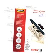 Folie pentru laminare Fellowes, 125 microni, A3, 100 coli/top BPTCAY141253