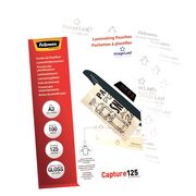 Folie pentru laminare Fellowes, 125 microni, A3, 100 coli/top BPTCAY141253