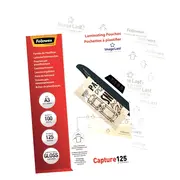 Folie pentru laminare Fellowes, 125 microni, A3, 100 coli/top BPTCAY141253