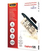 Folie pentru laminare Fellowes, 125 microni, A3, 100 coli/top BPTCAY141253