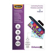 Folie pentru laminare Fellowes, 80 microni, A4, 100 coli/top BPTCAY140854