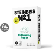 Hartie copiator reciclata, Steinbeis NO 1 Classic White, A4, 80 g/mp, 500 coli/top BPTCNF2282