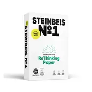 Hartie copiator reciclata, Steinbeis NO 1 Classic White, A4, 80 g/mp, 500 coli/top BPTCNF2282