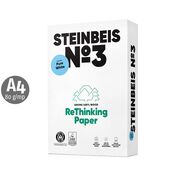 Hartie copiator reciclata, Steinbeis NO 3 Pure White, A4, 80 g/mp, 500 coli/top BPTCNF2288