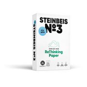 Hartie copiator reciclata, Steinbeis NO 3 Pure White, A4, 80 g/mp, 500 coli/top BPTCNF2288