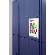 Magnetic Duraframe Durable A4 argintiu, 5 bucati/set BPTCDB486923