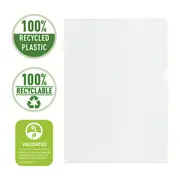 Mapa de protectie Esselte Recycled, PP reciclat, A4, 100 mic, 100 bucati/cutie, standard BPTCSL627496