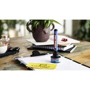 Marker Edding 380 pentru flipchart, varf rotund, 1.5-3 mm, 4 culori/set (negru, albastru, rosu, verde) BPTCED380005