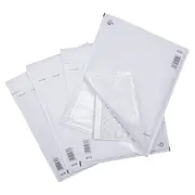 Plic cu protectie, 270 x 360 mm (interior), alb, banda silicon, 90 g/mp, 5 bucati/set BPTCKF70410