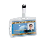 Suport card acces Durable, 54 x 85 mm, 25 bucati/cutie BPTCDB80051925