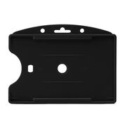 Suport card simplu Tarifold, PP, 60 x 89 mm, negru, 10 bucati/set BPTCTA200427