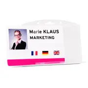 Suport card simplu Tarifold, PP, 60 x 89 mm, transparent, 10 bucati/set BPTCTA200429