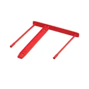 Alonje de mare capacitate Fellowes, plastic reciclat, rosu, 92 mm, 100 bucati/set BPTCFW089602