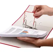 Alonje de mare capacitate Fellowes, plastic reciclat, rosu, 92 mm, 100 bucati/set BPTCFW089602