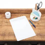 Dispenser agrafe MAUL, din plastic reciclat, alb BPTCMA012302