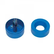 Dispenser agrafe MAUL, din plastic reciclat, albastru BPTCMA012337