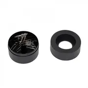 Dispenser agrafe MAUL, din plastic reciclat, negru BPTCMA012390