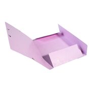 Dosar plic Exacompta Aquarel, A4, carton, inchidere elastic, mov BPTCFA055535