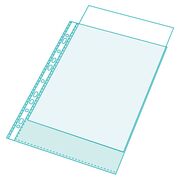 File protectie Exacompta Exactive, PP, cristal, portrait, A4, 20 bucati/set BPTCFA005834