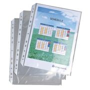 File protectie Exacompta Exactive, PP, cristal, portrait, A4, 20 bucati/set BPTCFA005834