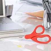 Foarfeca Scotch universala, 18 cm, otel, rosu BPTC3M220001