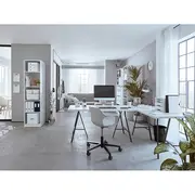 Foarfece pentru birou Leitz WOW Titanium, 205 mm, alb BPTCSL531901