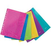 Folie de protectie color Leitz WOW, cu arici, diverse culori BPTCSL090099