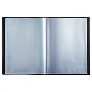 Mapa prezentare Exacompta, coperta, 30 file, A4, 24x32 cm, negru BPTCFA008531