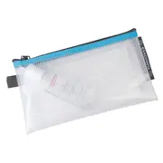 Mapa protectie, inchidere fermoar, DL, 10x31 cm, transparent BPTCFA034130