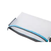 Mapa protectie, inchidere fermoar, DL, 10x31 cm, transparent BPTCFA034130