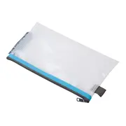 Mapa protectie, inchidere fermoar, DL, 10x31 cm, transparent BPTCFA034130