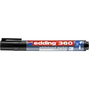 Marker Edding 360 pentru tabla, varf 1.5-3 mm, negru BPTCED360001