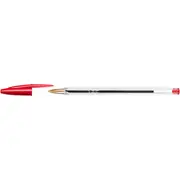 Pix fara mecanism BIC, Cristal Medium, 1.0 mm, scriere rosie BPTCCT8009
