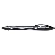 Roller cu gel BIC, Gelocity Quick Dry, 0.7 mm, scriere neagra BPTCCT8014
