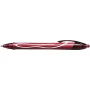 Roller cu gel BIC, Gelocity Quick Dry, 0.7 mm, scriere rosie BPTCCT8015