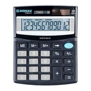 Calculator de birou Donau Tech, 122 x 100 x 32 mm, 12 digiti, negru BPTCDN412401