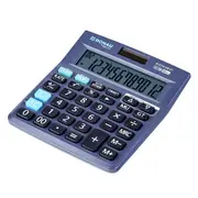 Calculator de birou Donau Tech, 140 x 122 x 30 mm, 12 digiti, negru BPTCDN412801