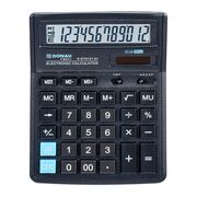 Calculator de birou Donau Tech, 190 x 143 x 40 mm, 12 digiti, negru BPTCDN412101