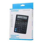 Calculator de birou Donau Tech, 190 x 143 x 40 mm, 14 digiti, negru BPTCDN414101