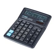 Calculator de birou Donau Tech, 190 x 143 x 40 mm, 16 digiti, negru BPTCDN416101