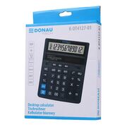 Calculator de birou Donau Tech, 203 x 158 x 31 mm, 12 digiti, negru BPTCDN412701