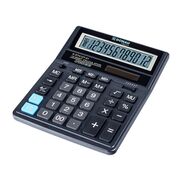 Calculator de birou Donau Tech, 203 x 158 x 31 mm, 12 digiti, negru BPTCDN412701