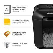 Distrugator documente Fellowes, Powershred LX50 9 coli BPTCFW406001